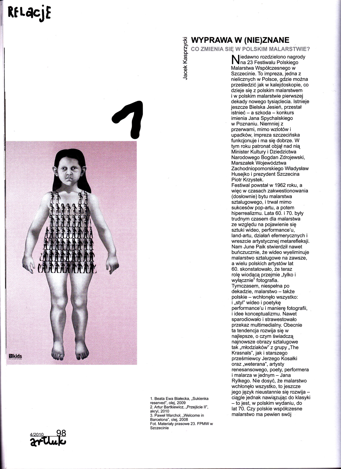 Artluk, 4/2010 Beata Ewa Białecka - Strona 1
