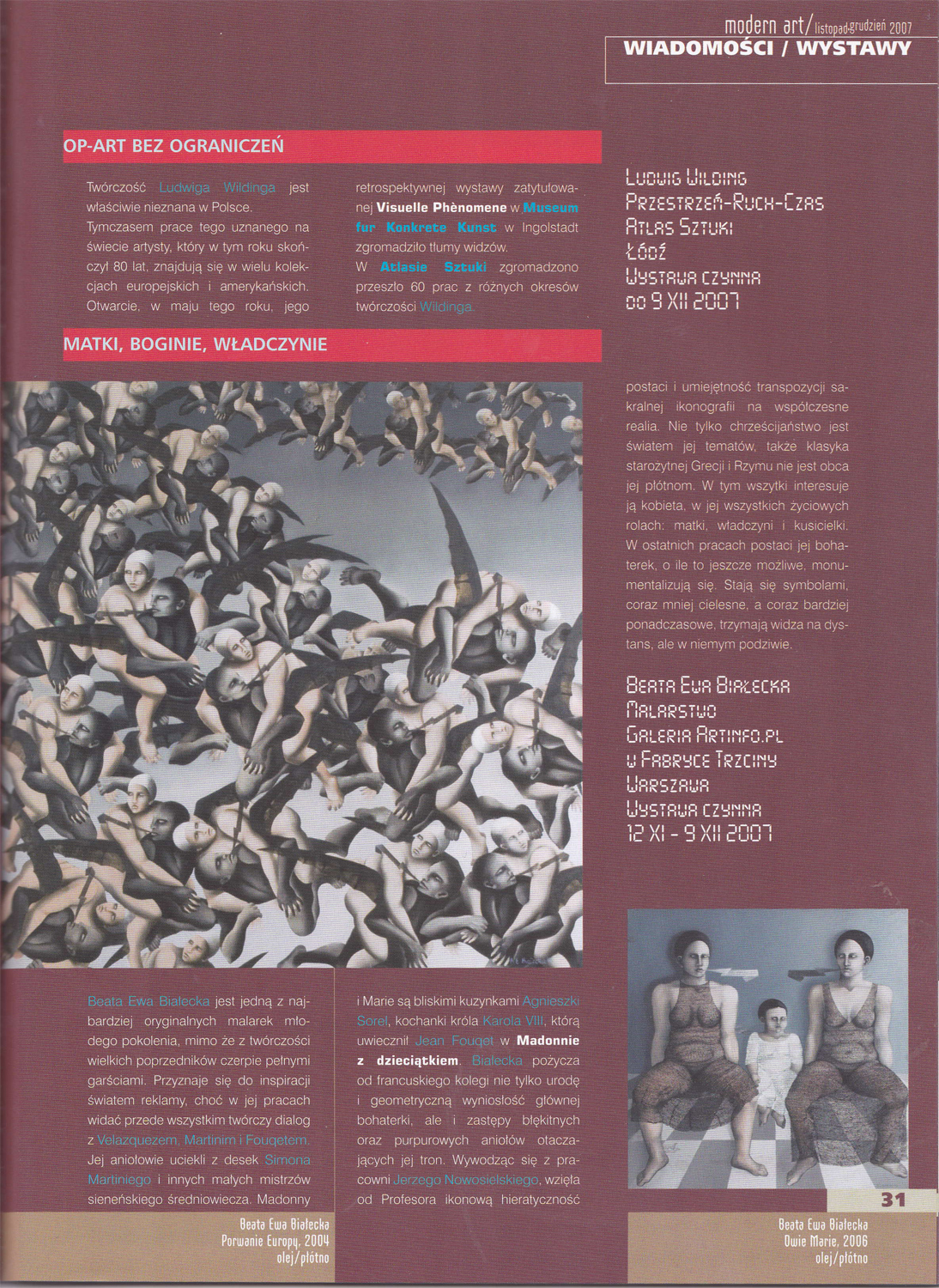 Modern Art 2007 - Beata Ewa Białecka